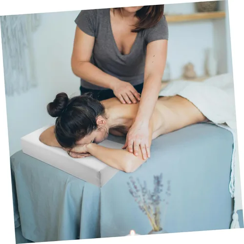 Vista 8 de MERRYHAPY Almohada de salón de belleza, mesa de masaje, reposacabezas y cuello, almohada de apoyo para spa y relajación, cómodo accesorio de cama