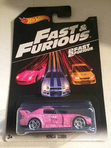 Vista 3 de Hot Wheels Rápido y Furioso Honda S2000 2016 Exclusivo