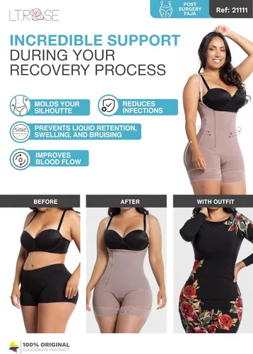 Vista 5 de LT.ROSE BBL Faja Tummy Tuck S111 - Prenda de compresión para mujer