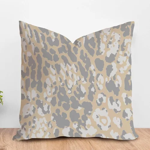 Vista 62 de ArogGeld Funda de almohada para sofá, guepardo y leopardo, estampado de leopardo, funda de cojín decorativa de granja para sala de estar