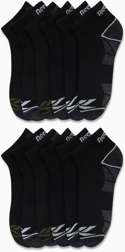 Vista 2 de Reebok Calcetines básicos acolchados Comfort para niño con talón y punta reforzados (paquete de 12)