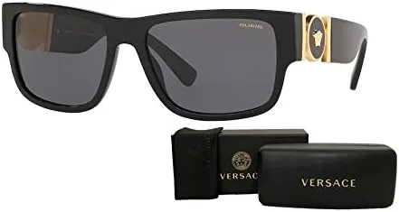 Vista 3 de Versace VE4369 Pillow Sunglasses For Men + BUNDLE with Designer iWear Complimentary Eyewear Care Kit