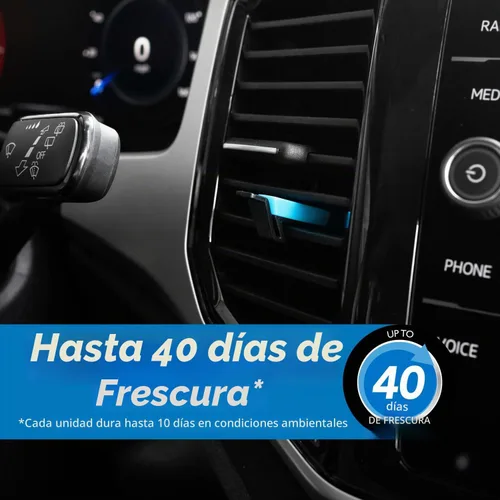 Vista 2 de ¡Refresca tu auto con él! 5 ambientadores de doble fragancia: cítrico y verano de la marca Refresh Your Car, ropa fresca lavada