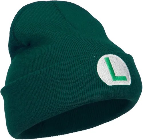 Vista 4 de e4Hats.com Mario Luigi Wario Waluigi - Gorro largo bordado