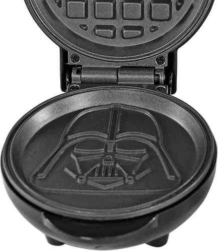 Vista 8 de Uncanny Brands - Mini gofrera de Darth Vader de Star Wars - Pequeño electrodoméstico de cocina