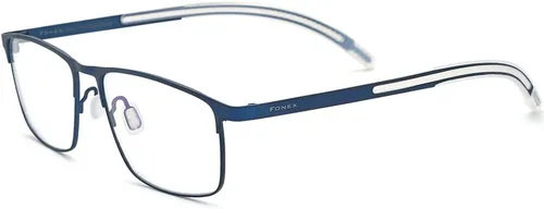 Vista 4 de FONEX Marco de gafas de titanio, marco cuadrado de lentes ópticos de miopía para hombre 8521