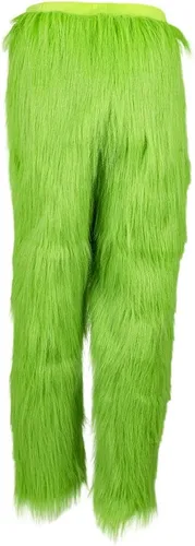 Vista 4 de LILLIWEEN Disfraz de monstruo verde, disfraz de Halloween, cosplay, Navidad, Papá Noel, regalos de Navidad, unisex
