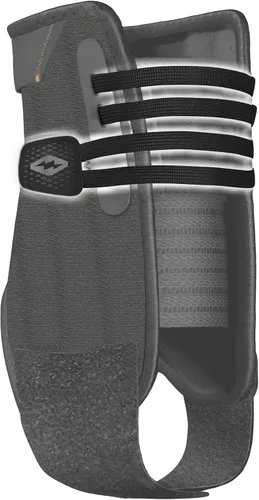 Vista 3 de Shock Doctor Estabilizador de tobillo con soportes flexibles (negro)