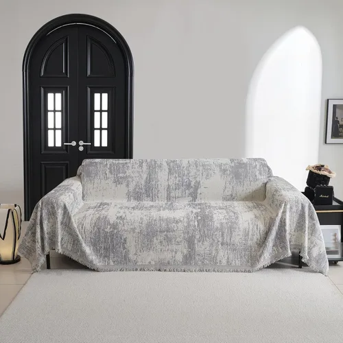 Vista 24 de MYSKY HOME Fundas para sillón, funda para silla reclinable, color beige, fundas de sofá para sofá modular en forma de L, fundas de sofá de gran