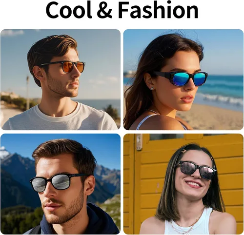 Vista 5 de HiBloks - Clip polarizado para Ray-Ban Meta Wayfarer