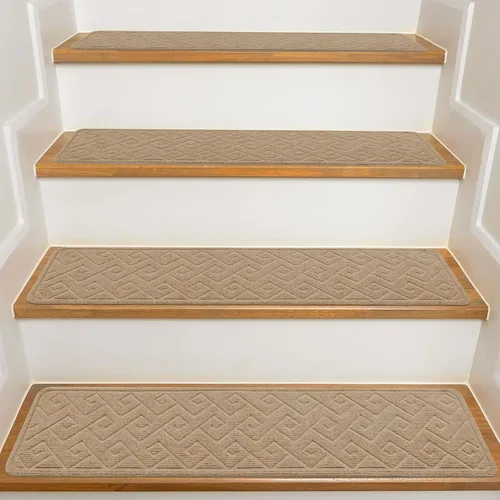 Vista 26 de Stair Treads for Wooden Steps Indoor, KOOTETA 1 Pack 20" X 32" Non Slip