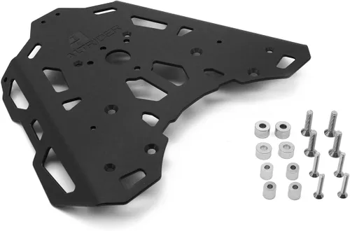 Vista 2 de AltRider Portaequipajes para motocicleta compatible con BMW R 1200/1250 GS refrigerado por agua, placa de aluminio gruesa con diseño de cero
