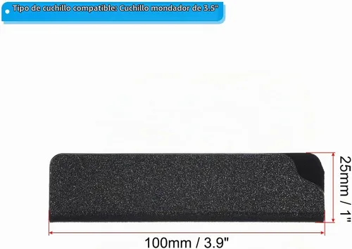 Vista 2 de PATIKIL Funda de plástico ABS para cuchillo de pelar de 3.5 pulgadas, protector de filo de cuchillos, funda universal para cuchillo para cocina