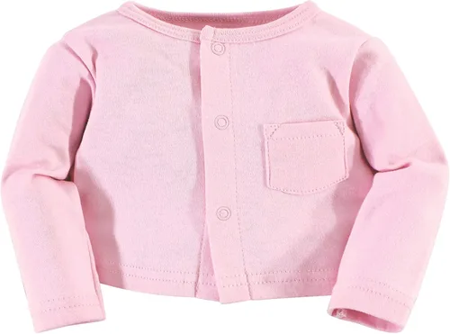 Vista 3 de Hudson Baby Baby Girls' Cotton Dress, Cardigan and Shoe Set