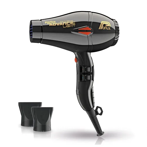 Vista 2 de Parlux Advance Light - Secador de pelo iónico y de cerámica, negro, 1 unidad
