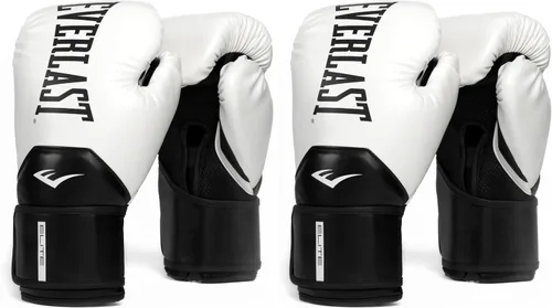 Vista 10 de Everlast Guantes de boxeo Elite 2 2-Negro/Dorado