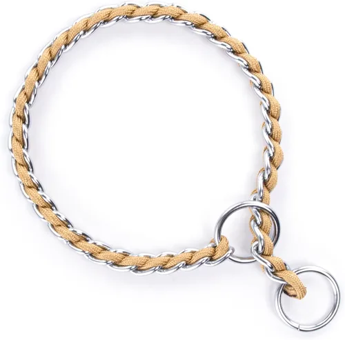 Vista 13 de TSPRO Collar de metal resistente de acero inoxidable, ajustable y duradero, para perros pequeños, ideal para caminar y entrenar