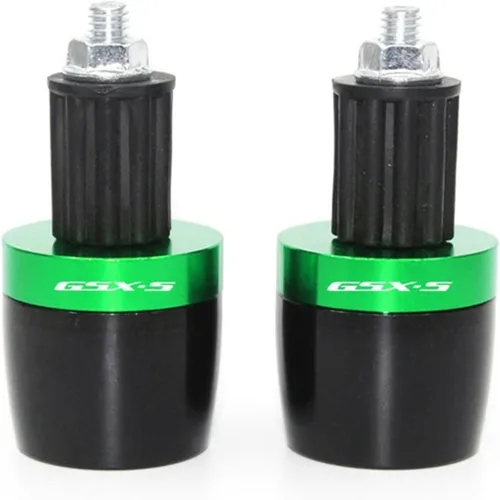 Vista 18 de Empuñaduras para manillar de motocicleta, tapón de extremo compatible con Suzuki GSX-S GSXS 125 150 750 1000/F/ABS GSX-S125 GSX-S750 GSX-S1000