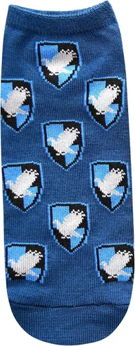 Vista 2 de Harry Potter Ravenclaw - Calcetines de tobillo para jóvenes y mujeres, 5 unidades, talla 4-10