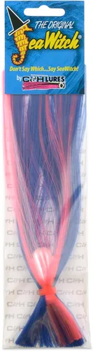 Vista 28 de C&H Lures Señuelos de Pesca Sea Witch - Originales Desde 1959, Faldas de Nylon Revelan Cabeza con Peso, 15 Colores, 8 Pesos de Cabeza, Señuelo