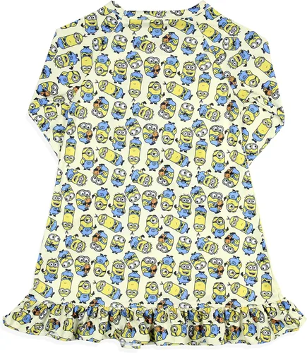 Vista 4 de INTIMO Despicable Me - Camisón de pijama para niñas pequeñas