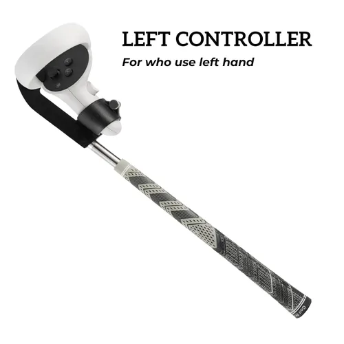 Vista 6 de SUPERVR VR Golf Attachment Club for Oculus Quest 2 Accessories Golf Right Controller