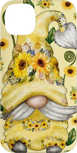 Vista 15 de Unique Sunflower Gnome for Spring and Summer Cute Pattern Case for iPhone 17