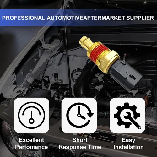 Vista 6 de Sensor de temperatura, sensor de temperatura del refrigerante, sensor de temperatura del refrigerante del motor, sensor de motor reemplazar
