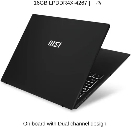 Vista 4 de HIDevolution MSI Prestige 13Evo A12M [Pure White] 13.3 FHD+, 1.2 GHz i5-1240P, Intel Iris Xe, 16GB LPDDR4X-4267, 1 TB PCIe SSD, Windows 11 Home