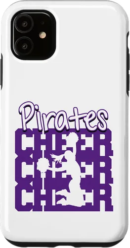 Vista 8 de Pirates Cheer Back to School Cheerleading Spirit P Case for iPhone XR