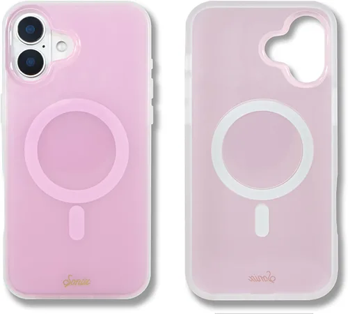 Vista 26 de Sonix x Barbie Funda para iPhone 15 Pro Compatible con MagSafe Probada para caídas de 10 pies Golden Hour