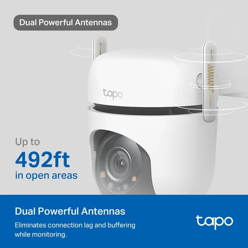 Vista 9 de TP-Link Tapo 2K QHD - Cámara de seguridad Wi-Fi para exteriores, vista