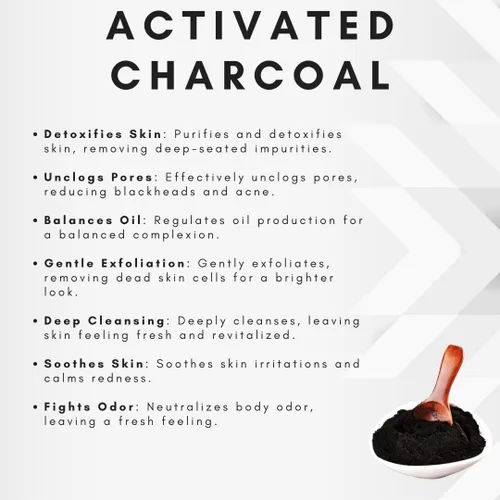 Vista 5 de Exfoliante facial de carbón activado, microdermoabrasión para hombre (4.23 onzas)
