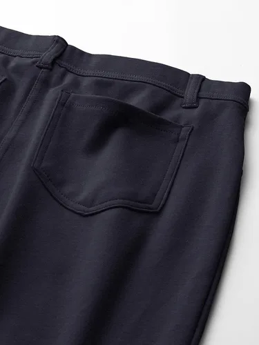 Vista 2 de Nautica Girls' School Uniform Bermuda Shorts, Pull-on Fit, Stretchy Material, Functional Pockets