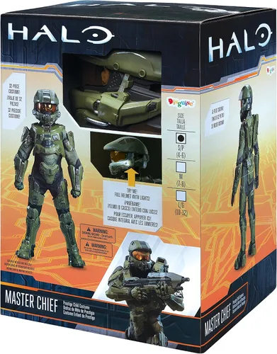 Vista 10 de Master Chief Ultra Prestige Halo Microsoft Costume, Large10-12