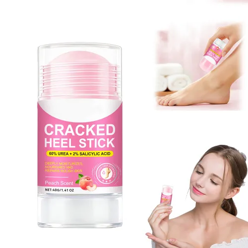 Vista 8 de Crema para pies 60% urea, hidratante profunda, antigrietas para pieles secas, duras y ásperas, fórmula mejorada repara, suaviza, suaviza, crema