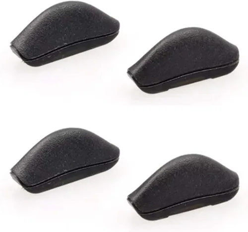 Vista 3 de Almohadillas de goma negras para la nariz, pedazos de brotes de ajuste Oakley Crosslink Glass Eyeglasss Frames Regular Euro