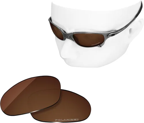 Vista 2 de OOWLIT Replacement Lenses Compatible with Oakley Juliet Sunglass