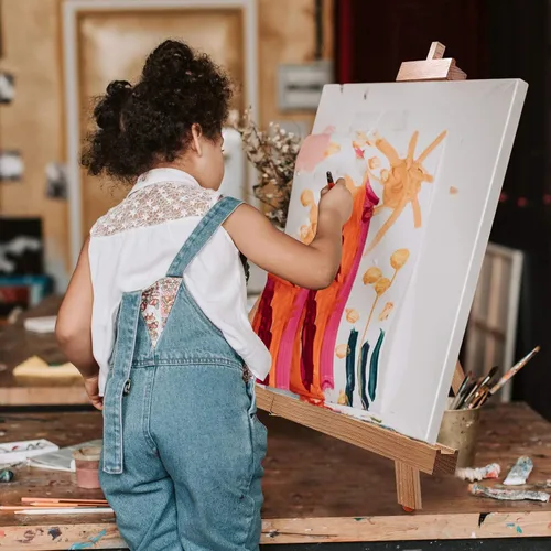 Vista 9 de Miratuso Tablero grande A2 para dibujar y dibujar artistas, paquete de 2 soportes de exhibición de caballete de pintura con marco A para artistas
