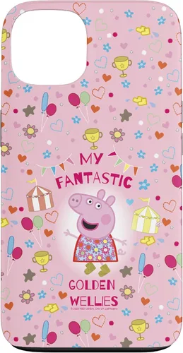 Vista 7 de Funda para iPhone 16 Peppa Pig My Fantastic Golden Wellies