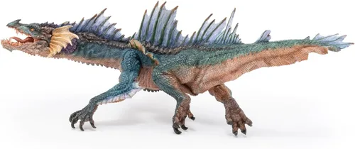 Vista 8 de Papo - Figura realista de dragón marino para niños - A partir de 3 años - Colección de fantasía y medieval - Mundo creativo de fantasía - Juguete
