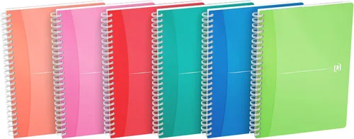 Vista 8 de Oxford ST-7475496 My Colours - Cuaderno de polipropileno (A4, 180 páginas, 5 unidades)