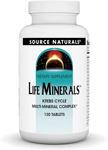 Vista 7 de Source Naturals Life Minerals, Krebs Cycle Complejo Multi-Mineral,60 Tabletas