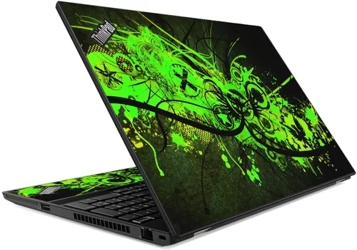 Vista 21 de LidStyles - Kit de vinilo de protección para Lenovo ThinkPad P53S (llamas abstractas)