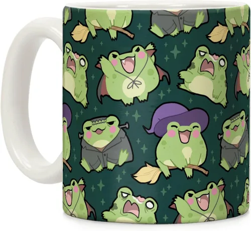 Vista 160 de LookHUMAN Tazas de Halloween Taza de café de Halloween - Tazas de café para decoración ideales para amantes y entusiastas de la decoración - Taza