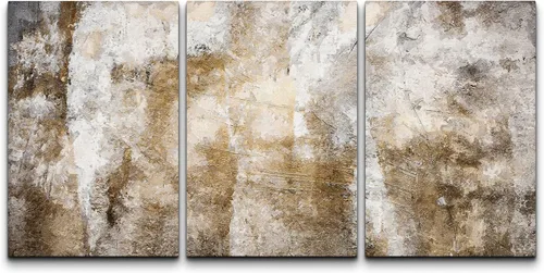 Vista 232 de wall26 Lienzo enmarcado para pared, juego de arte de acuarela pastel, paisaje rural, ilustraciones con formas abstractas, arte moderno, decorativo