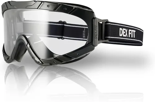 Vista 12 de DEX FIT Gafas de seguridad SG220, protección ocular contra salpicaduras químicas y de laboratorio de visión amplia, antivaho y resistentes a