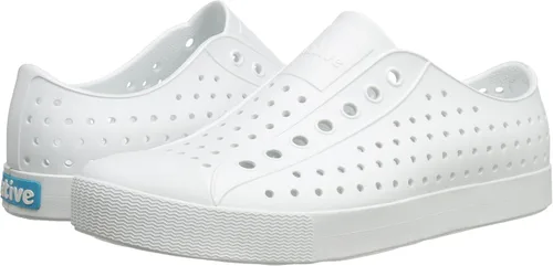 Vista 10 de Native Shoes, Jefferson, Zapatilla ligera para adultos, Shell White Solid '14, 12 Women10 Men