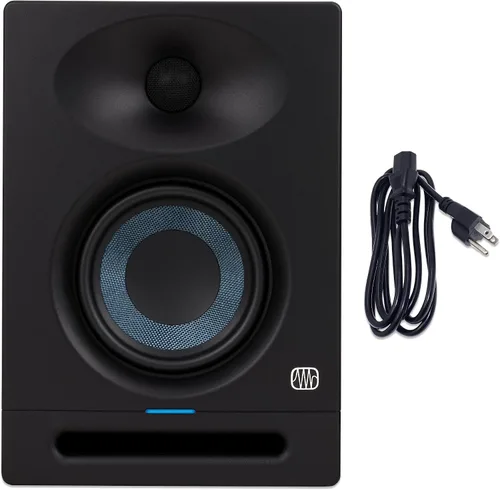Vista 7 de PreSonus Eris Studio 4 Monitor de estudio activo de 2 vías de 4,5 pulgadas con guía de ondas EBM
