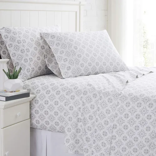Vista 18 de Southshore Fine Living, Inc., Sábanas de Algodón 100% con Bolsillo Profundo, Sábanas de Algodón Satén de 300 Hilos Juego de Cama Tamaño Full, Sábana